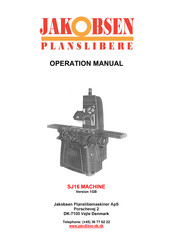 Jakobsen SJ16 Operation Manual