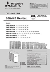 Mitsubishi Electric MXZ-4E83VAHZ-E1 Service Manual