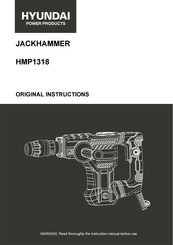 Hyundai HMP1318 Original Instructions Manual