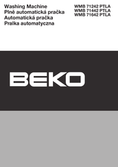 Beko WMB 71242 PTLA Manual
