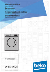 Beko WRE 6612 BSW User Manual