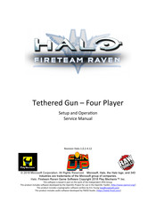 Play Mechanix HALO FIRETEAM RAVEN Setup And Operaton Service Manual