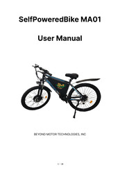 Beyond SelfPoweredBike MA01 User Manual