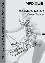 Maxxus CX 5.1 Installation & Operating Manual