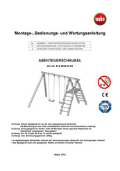 Weka 816.2002.00.00 Assembly, User And Maintenance Instructions