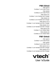 VTech PMX-S54 0 Series User Manual