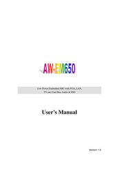 Aewin AW-EM650C User Manual