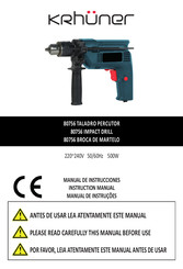 KRHÜNER 80756 Instruction Manual