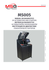 MSG MS005 Manual