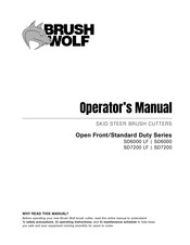 Brush Wolf Open Front Series Operator's Manual