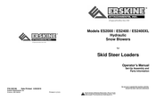 Erskine Attachments ES2400 Operator's Manual