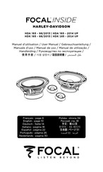 Focal HDK 165 - 98/2013 User Manual