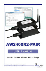AvaLAN AW2400R2-PAIR User Manual