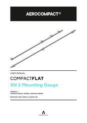 AEROCOMPACT COMPACTFLAT SN 2 Plus User Manual