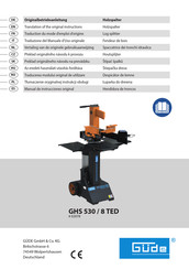 GÜDE GHS 530 / 8 TED Translation Of The Original Instructions