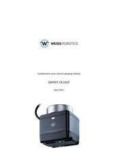WEISS ROBOTICS 5010018 Manual