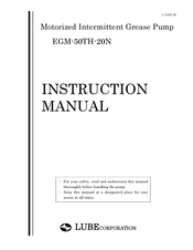 LUBE EGM-50TH-20N-7C-LFBD Instruction Manual