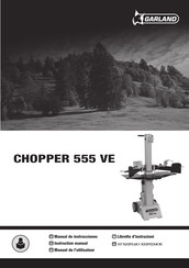 Garland CHOPPER 555 VE-V20 Instruction Manual