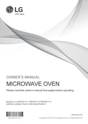 LG MS423 SERIES Owner's Manual
