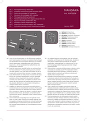 Hornbach MANDARA 10475208 Assembly Instructions Manual