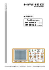 Hameg HM 1505-3.01 Manual