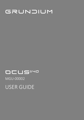 GRUNDIUM MGU-00002 User Manual
