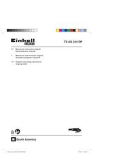 EINHELL Expert TE-AG 230 DP Original Operating Instructions