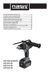 Narex ASP 610-2B Operating Manual