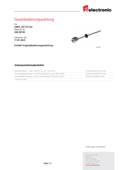 TR-Electronic CANopener LMP-48 Assembly Instructions Manual