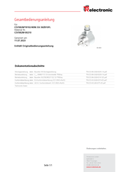 TR-Electronic C-110 Series Assembly Instructions Manual