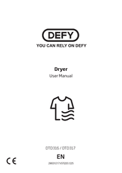 Defy DTD317 User Manual