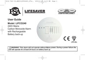 PSA LIFESAVER LIFCO240 User Manual