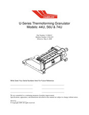 Cumberland 44U Manual