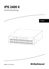 dallmeier IPS 2400 II Commissioning