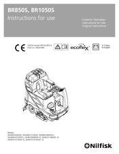 Nilfisk-Advance 56381013 Instructions For Use Manual