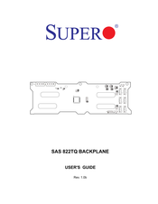 Supero SAS 822TQ BACKPLANE User Manual
