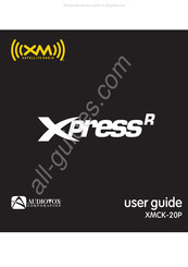 Audiovox XpressR XMCK-20P User Manual