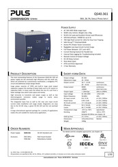 Puls QS40.361 Manual