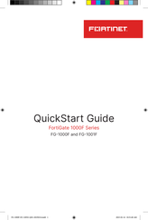 Fortinet FortiGate FG-1000F Quick Start Manual