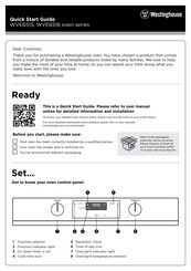 Westinghouse WVE6515 Quick Start Manual