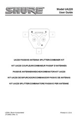 Shure UA220 User Manual
