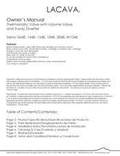 Lacava W1048 Owner's Manual