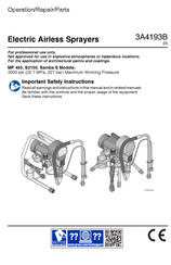 Graco Samba S Operation - Repair - Parts