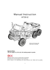 Lean Cars A730-2 Instruction Manual