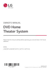 LG LHD655BT Owner's Manual