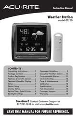 AcuRite 01120M Instruction Manual