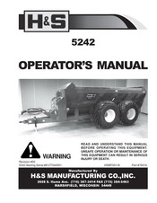 H&S 5242 Operator's Manual