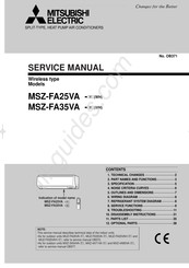 Mitsubishi Electric MSZ-FA25VA-E1 WH Service Manual