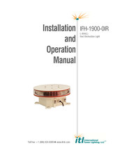 ITL IFH-1900-0IR Installation And Operation Manual