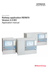 Hitachi Relion RER670 Applications Manual